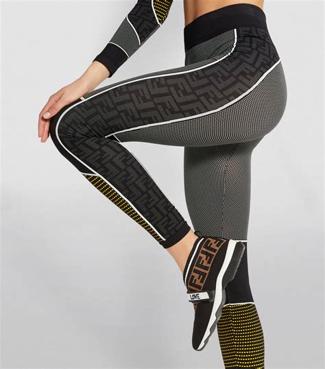 womens fendi leggings|fendi jogger set.